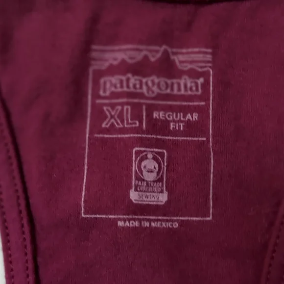 Patagonia Graphic Tank Top Woman's Purple Size XL - Picture 6 of 6